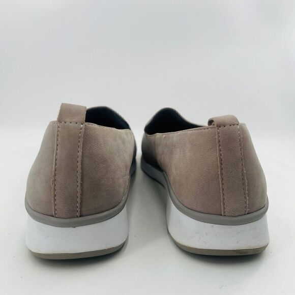 Me Too Gage Comfort Slip On Frost Grey Nubuck Leather Sneakers Size 11M - Picture 12 of 15